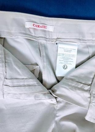 Легкие летние брюки укороченной модели бренда camaieu5 фото