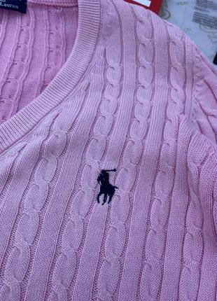 Джемпер polo ralph lauren s 💯 котон 💗6 фото