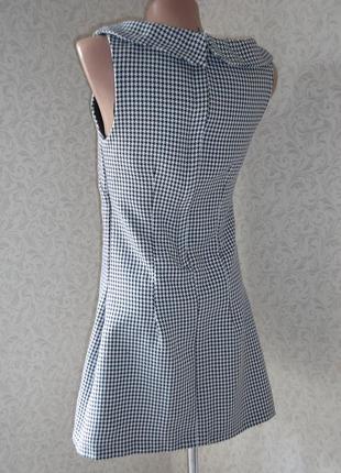 Платье в стиле шанель "гусиная лапка" р.83 фото