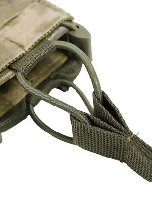 Тактическая армейская подсумка, сумка-подсумка с системой molle, подвесная подсумка, открытого типа подсумка7 фото