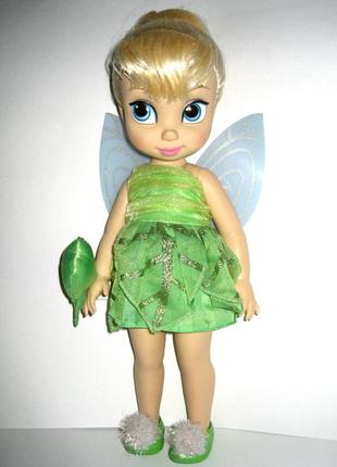 (уцінка) лялька принцеса disney animators фея динь-динь - tinker bell 2013 рік.6 фото