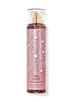 Парфюмированный спрей (мист) для тела bath and body works pink suede