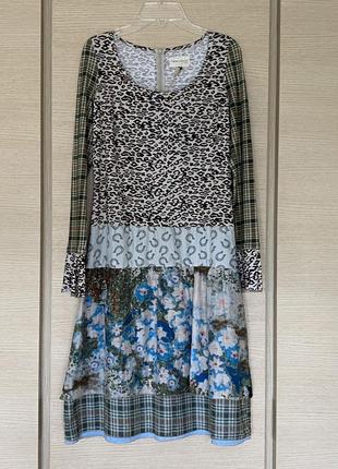 Шовкова сукня міді ексклюзив преміум бренд m eike warstat couture розмір s
