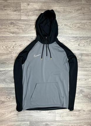 Nike dri-fit кофта балахон м размер микрофлисовая оригинал