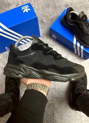 Мужские кроссовки adidas ozweego black