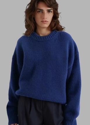 Теплый шерстяной свитер оверсайз от united colors of benetton