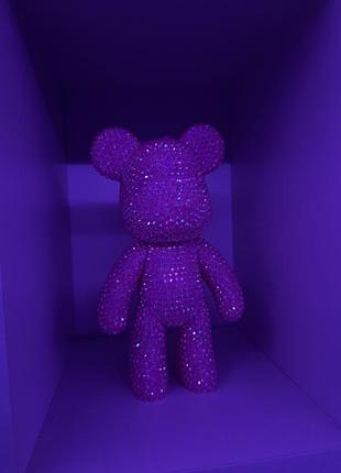 Блестщий мишка bearbrick1 фото