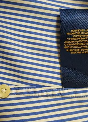 Polo ralph lauren сорочка рубашка блузка блуза смужка полоска поло ральф лаурен оригінал , р.47 фото