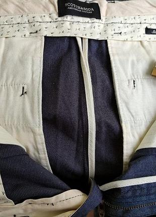 Чоловічі штани брюки stuart regular slim fit scotch & soda amsterdam couture3 фото