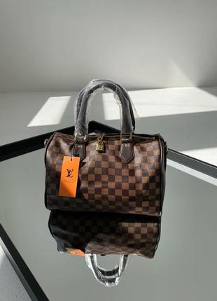 Женская сумка louis vuitton speedy 30 brown1 фото