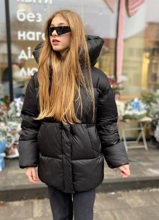Куртка зимняя на подростка zara1 фото