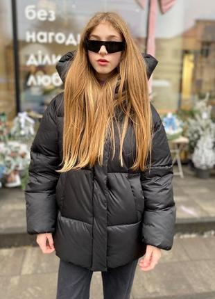 Куртка зимняя на подростка zara2 фото