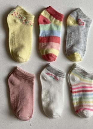 Укорочені шкарпетки для дівчинки від old navy8 фото