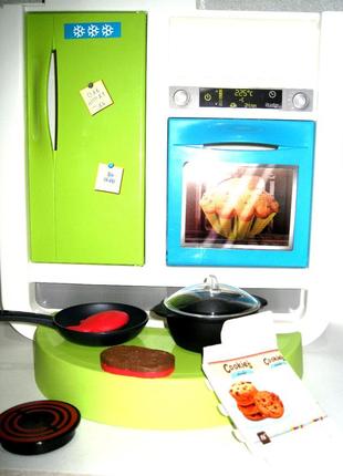 Б/у інтерактивна кухня smoby cherry blue зі звуком і аксесуарами 3109088 фото