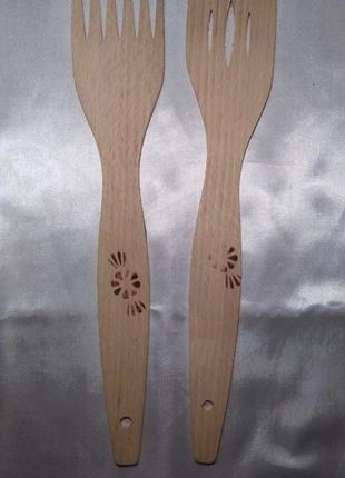 Набор лопаток (2 шт)деревянных .1 фото