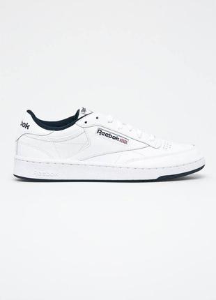 Кроссовки мужские reebok club c 85 ar0457 ar0457.100000156-whitenavy