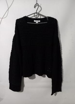 Укорочений джемпер оверсайз розмір м