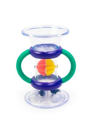 Sassy барвистий водоспад веселка з обертовим колесом whirling wheel, подвійна воронка і набір чашок flex n fill3 фото