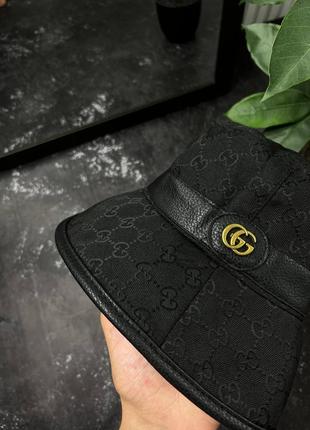 Панама gucci black2 фото