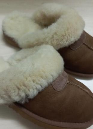 Тапочки домашние осень-зима замш овчина жен.39-40р.ugg австрии