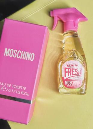 Туалетна вода pink fresh couture, 5 мл moschino