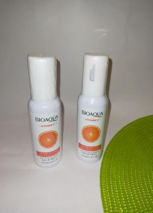 Спрей для лица увлажняющий bioaqua vitamin c moisturizing spray, с витамином