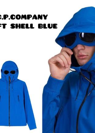 Cp company goggle hoodie blue new arrivals