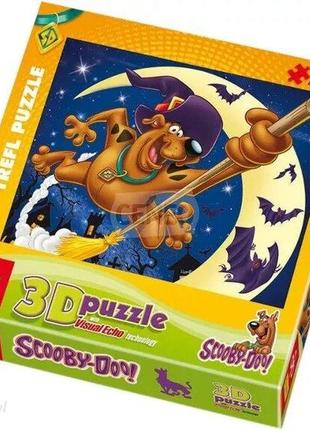 Распродажа пазл trefl  3d скуби-ду в лунном свете 120 деталей 35643 scooby doo