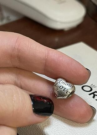 Шарм pandora Пандора love сердце