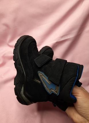 Зимние теплые детские термо ботинки сапоги нубук ecco p.272 фото