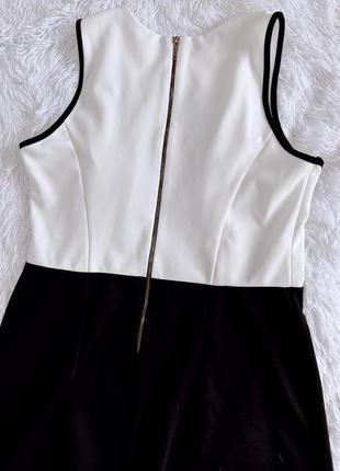 Стильное черно-белое платье new look4 фото