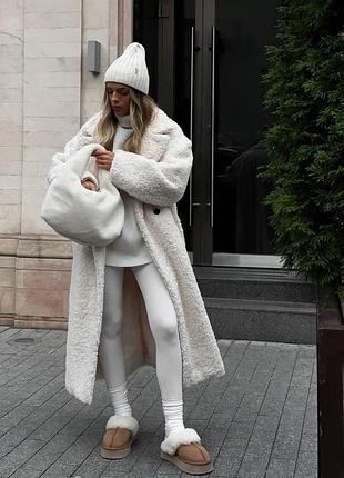 Шубка-тедди, эко