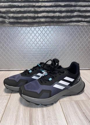 Кроссовки adidas terrex soulstride trail running shoes black/grey fy92562 фото