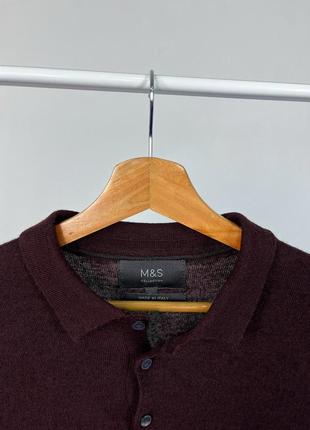 Изысканное шерстяное поло от marks spencer5 фото