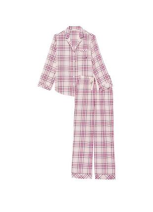 Теплая фланелевая пижама victoria’s secret, оригінал4 фото