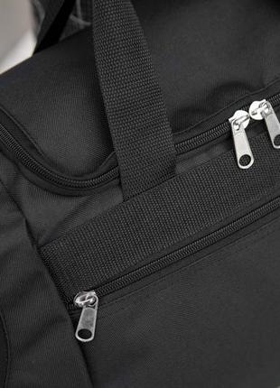 Спортивна сумка найк nike чорна тканинна дорожня для тренувань та поїздок на 36 л7 фото