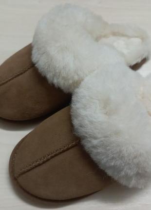 Тапочки домашние осень-зима замш овчина жен.36р. ugg австрии5 фото