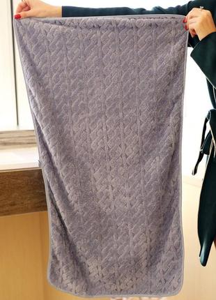 Полотенце банное и для лица набор (2 штуки)