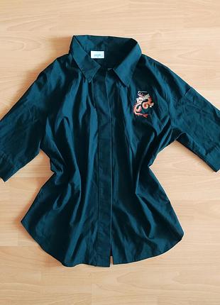 Сорочка з прихованими гудзиками etam