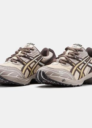 Мужские кроссовки asics gel-1090 beige brown 40-41-42-43-44-454 фото