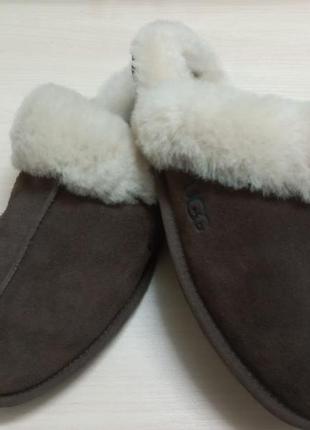 Тапочки домашние осень-зима овчина жен.39-40р.ugg австрии3 фото