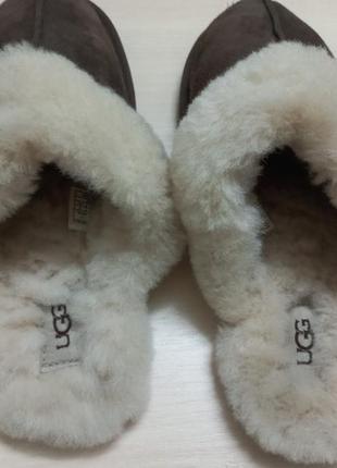 Тапочки домашние осень-зима овчина жен.39-40р.ugg австрии7 фото