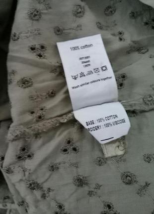 Удлиненная рубашка блузка шитье 12 р от cherokee6 фото