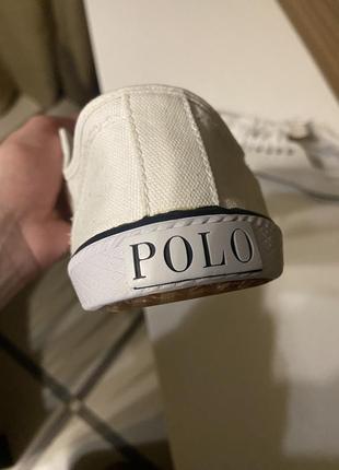 Кеды белые polo8 фото