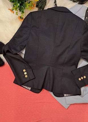 Черный  пиджак премиум бренда stockh lm,   блейзер stockh lm8 фото