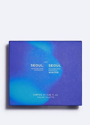 Набір чоловічих парфумів seoul+seoul winter