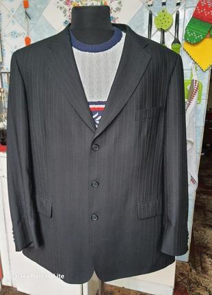 Костюм мужской turo tailor basie черный 100% шерсть