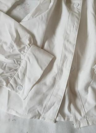 Блуза, рубашка с воротничком и v вырезом2 фото