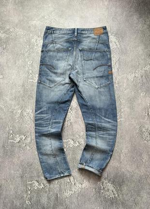 G star raw 32/34 type c 3d loose tapered мужские джинсовые брюки чинос брючины джи стар украд