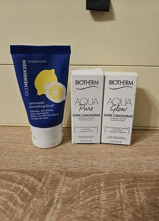 Скраб для обличчя olehenriskin + подарунок